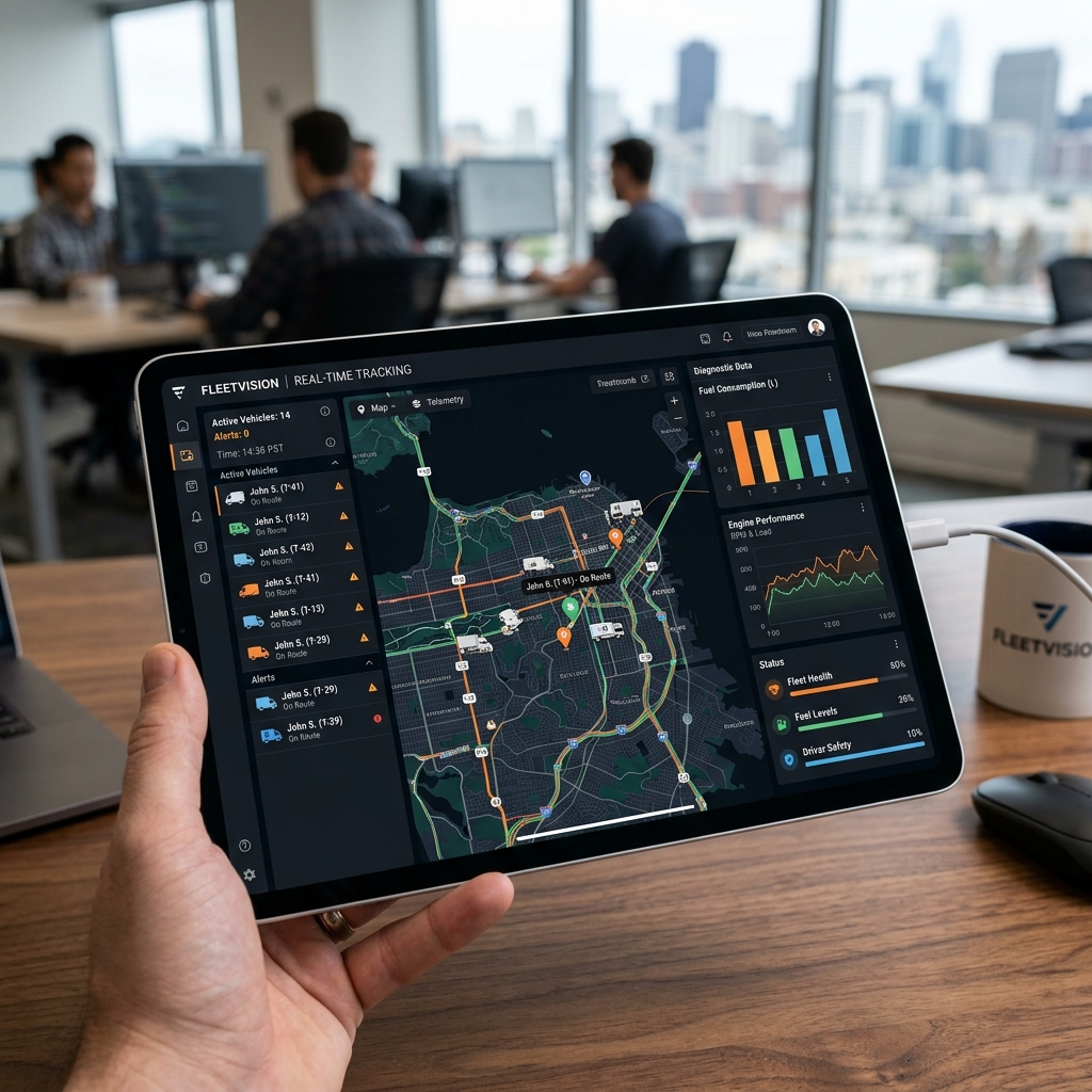 NViQ Fleet Tracking Dashboard